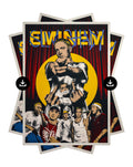 [Digital Download] Eminem Legacy Music Poster Print Slim Shady Hip Hop Wall Art