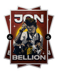 [Digital Download] Jon Bellion Legacy Music Poster Print Beautiful Mind Pop Hip Hop Wall Art Poster (Colour & Black and White Included)