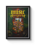 Eminem Music To Be Murdered By Poster Alternative Hip Hop Album Artwork Print